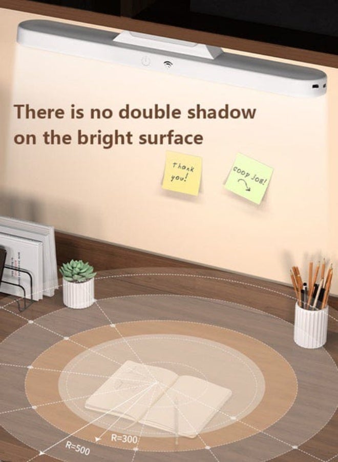 Spaceshoop Magnetic USB Powered LED Desk Lamp with Tri Color Lighting Modes Portable Rechargeable Light Bar for Workspace and Home - Image 3